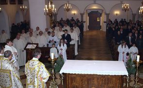 Gottesdienst in der Stiftskirche     